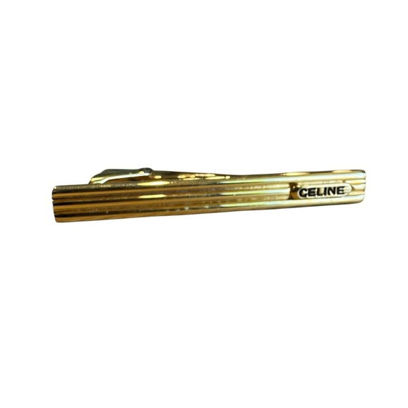 Celine Gold Tie Clip